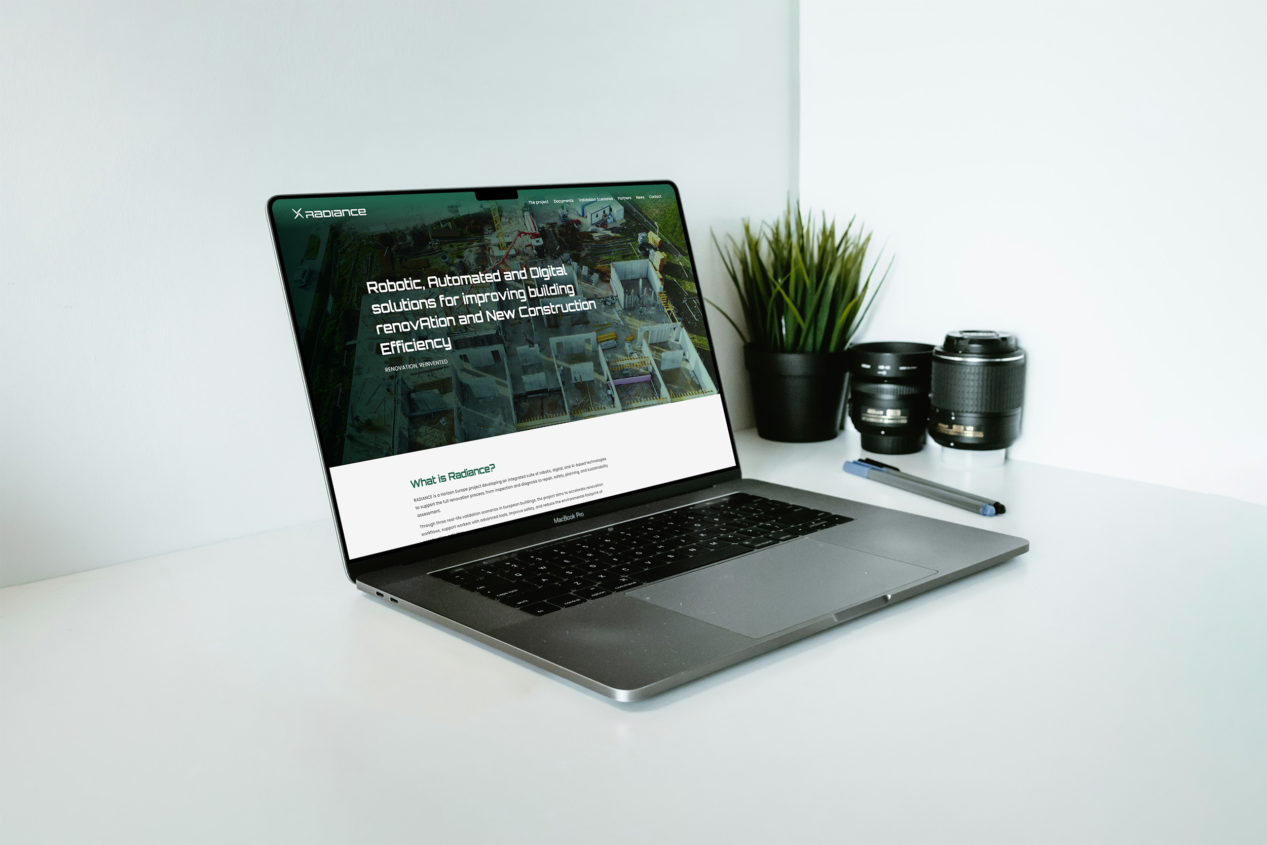 Diseño Web para Radiance