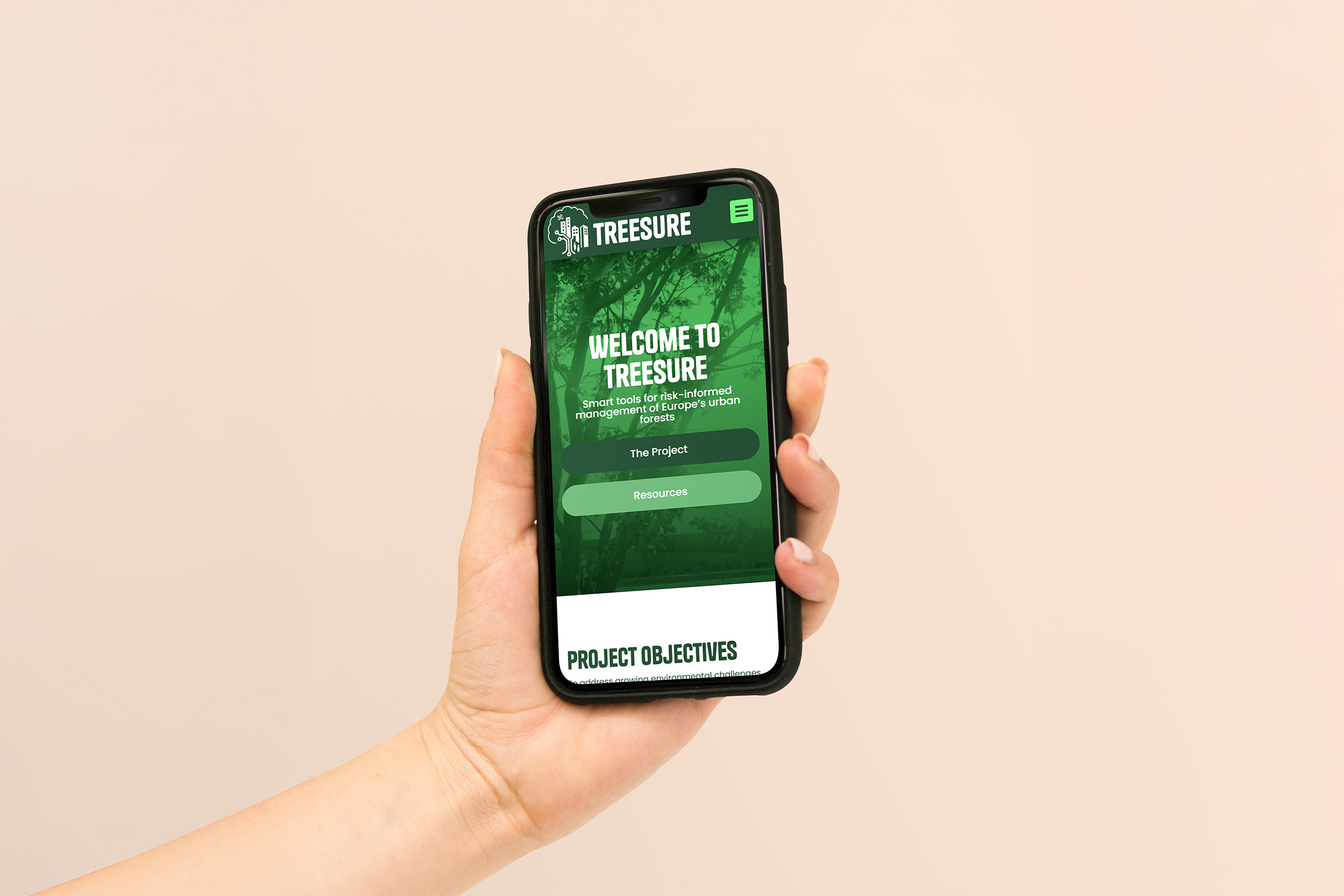 Diseño Web Responsive para Treesure
